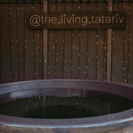 Alpesi faház The Living