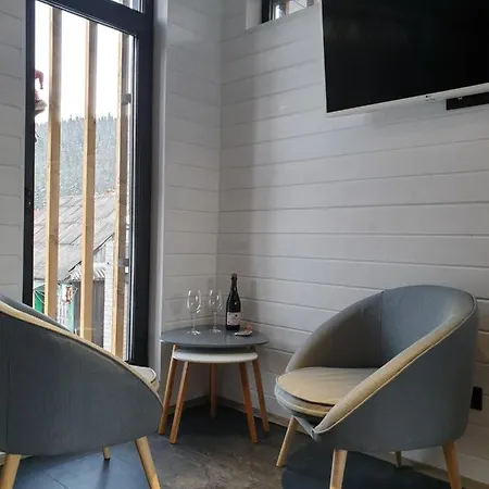 Alpesi faház The Living